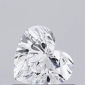 0.57ct HEART D IF Lab diamond