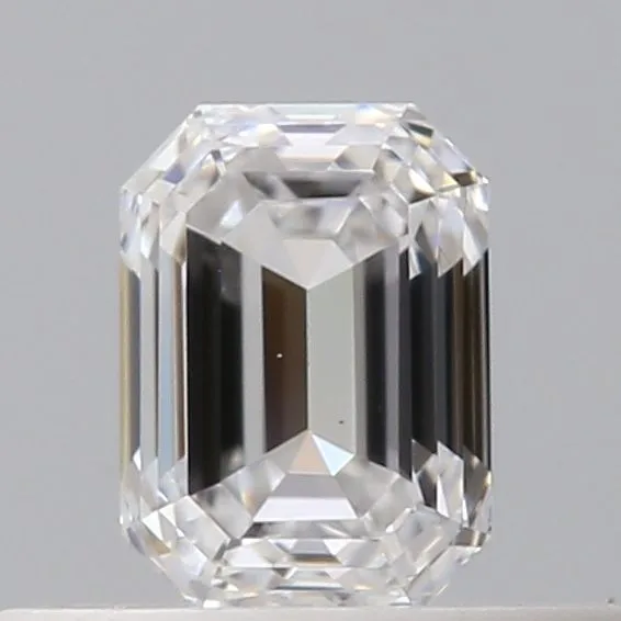 0.32ct EMERALD D VVS2 Natural diamond