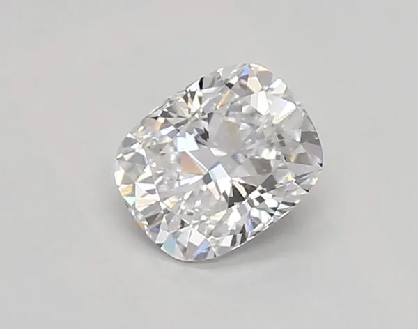 0.65ct CUSHION D VVS2 Lab diamond