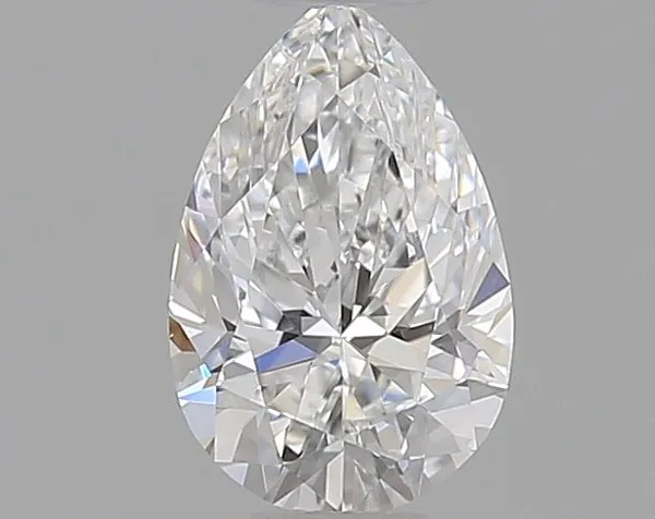 0.3ct PEAR D VVS1 Natural diamond