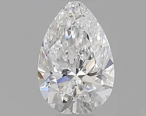 0.3ct PEAR D VVS1 Natural diamond