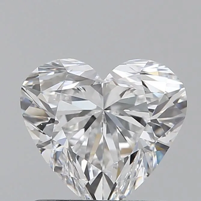 0.91ct HEART D VS1 Natural diamond