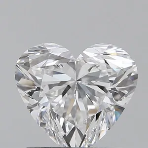 0.91ct HEART D VS1 Natural diamond