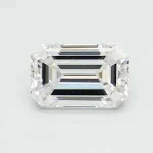 0.69ct EMERALD D VVS1 Lab diamond
