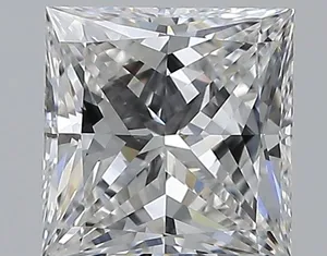 1ct PRINCESS F VS2 Natural diamond