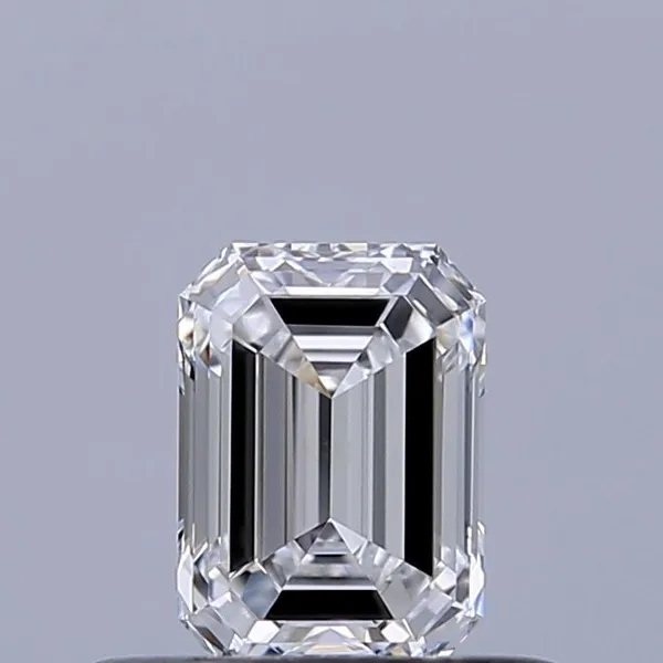 0.41ct EMERALD D VS2 Natural diamond