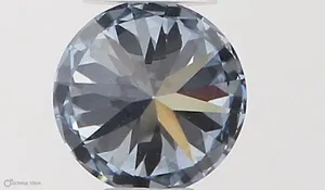 0.31ct ROUND Fancy Intense Blue VVS1 Coloured Lab diamond