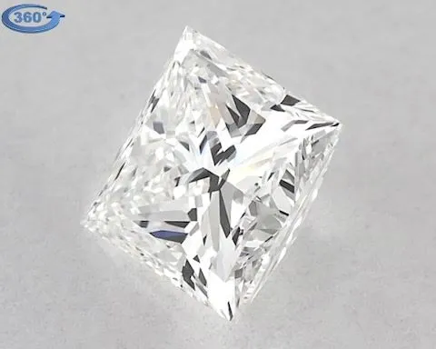 1.01ct PRINCESS G VVS2 Natural diamond