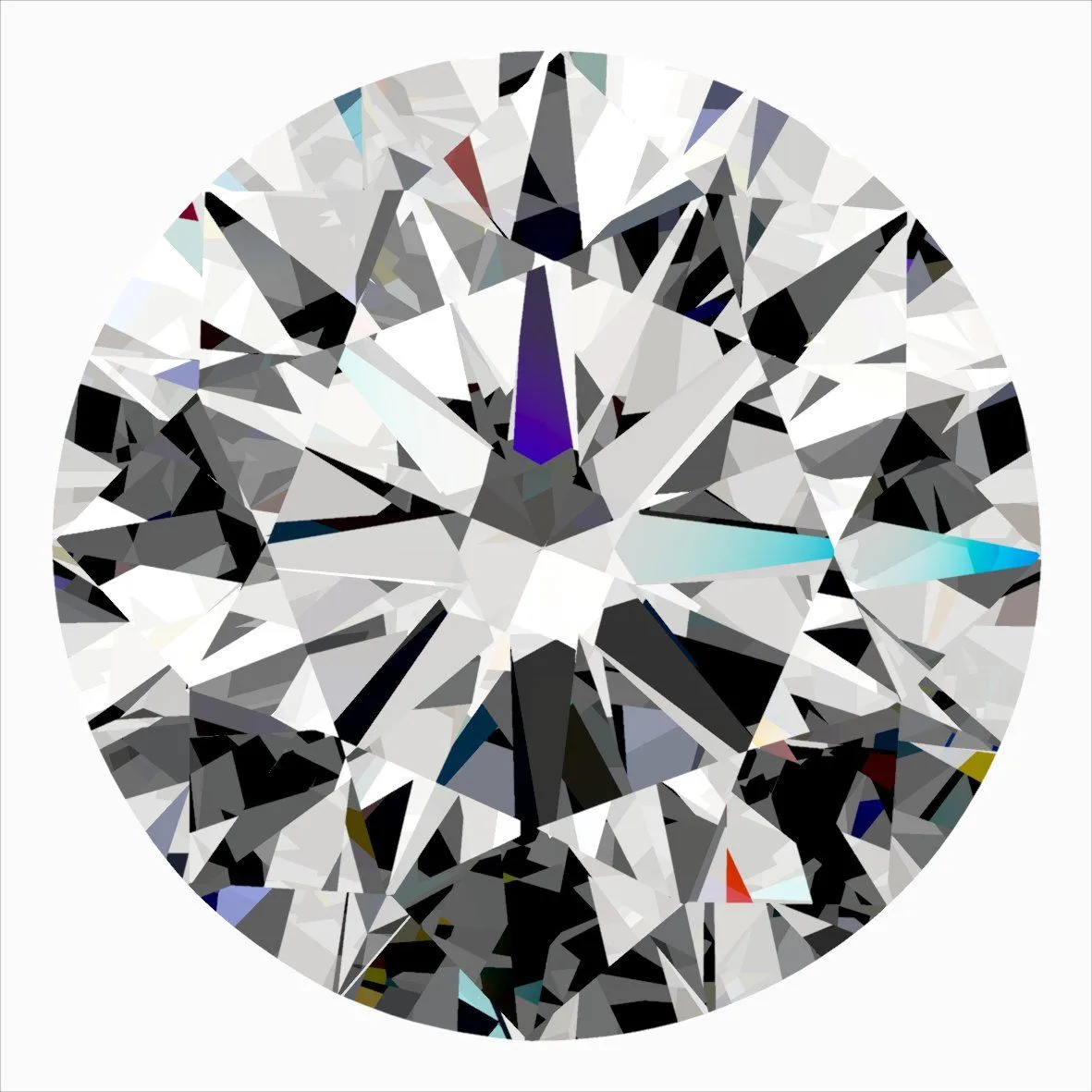 0.30ct ROUND F SI2 Natural diamond