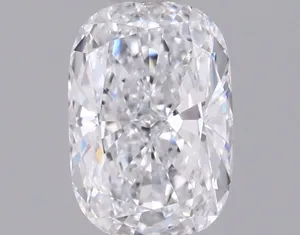 0.9ct CUSHION D VVS2 Lab diamond