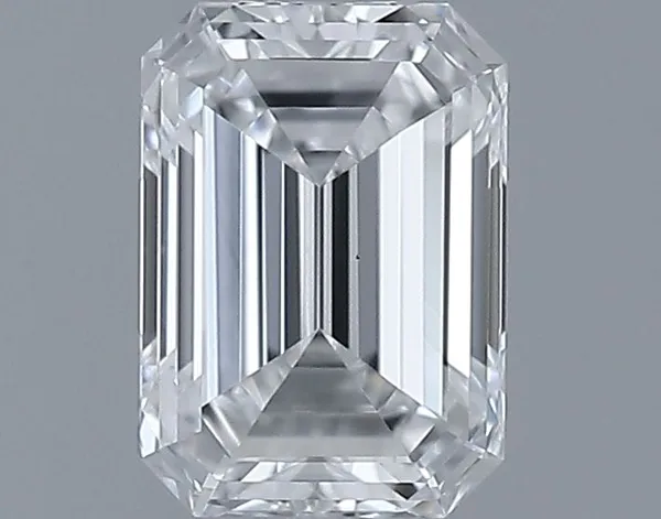 0.41ct EMERALD D VS1 Natural diamond