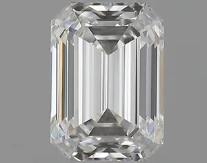 0.5ct EMERALD E VVS2 Natural diamond