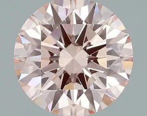 1.03ct ROUND Fancy Intense Pink VVS2 Coloured Lab diamond