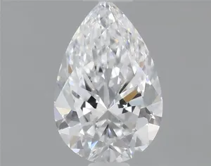 0.4ct PEAR D IF Natural diamond