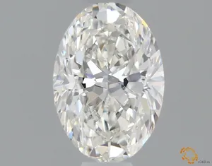 0.6ct OVAL H VS2 Natural diamond