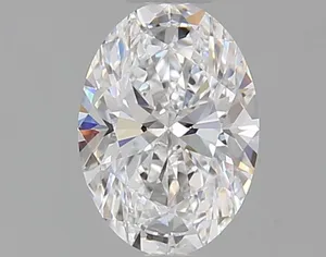 0.41ct OVAL D VVS1 Natural diamond