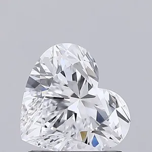 1.05ct HEART D VVS1 Lab diamond