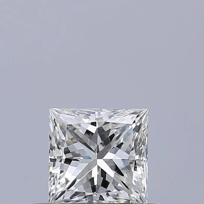 0.32ct PRINCESS F VVS2 Natural diamond