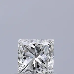 0.32ct PRINCESS F VVS2 Natural diamond