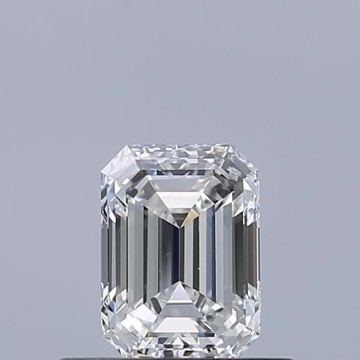 0.50ct EMERALD F VS1 Natural diamond