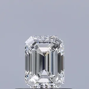 0.5ct EMERALD F VS1 Natural diamond