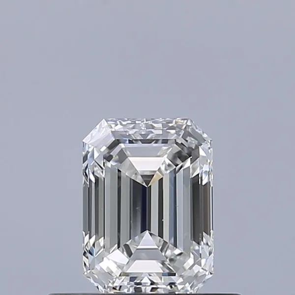 0.5ct EMERALD F VS1 Natural diamond
