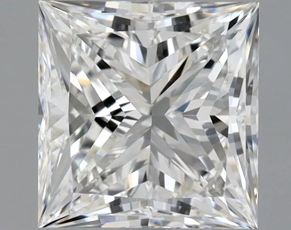 0.9ct PRINCESS F VVS2 Natural diamond