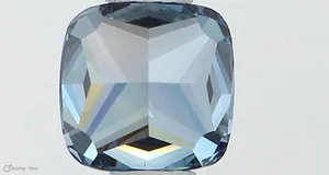 0.51ct CUSHION Fancy Vivid Blue VS2 Coloured Lab diamond