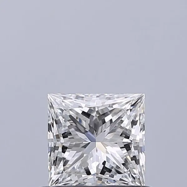 0.53ct PRINCESS F VS2 Natural diamond