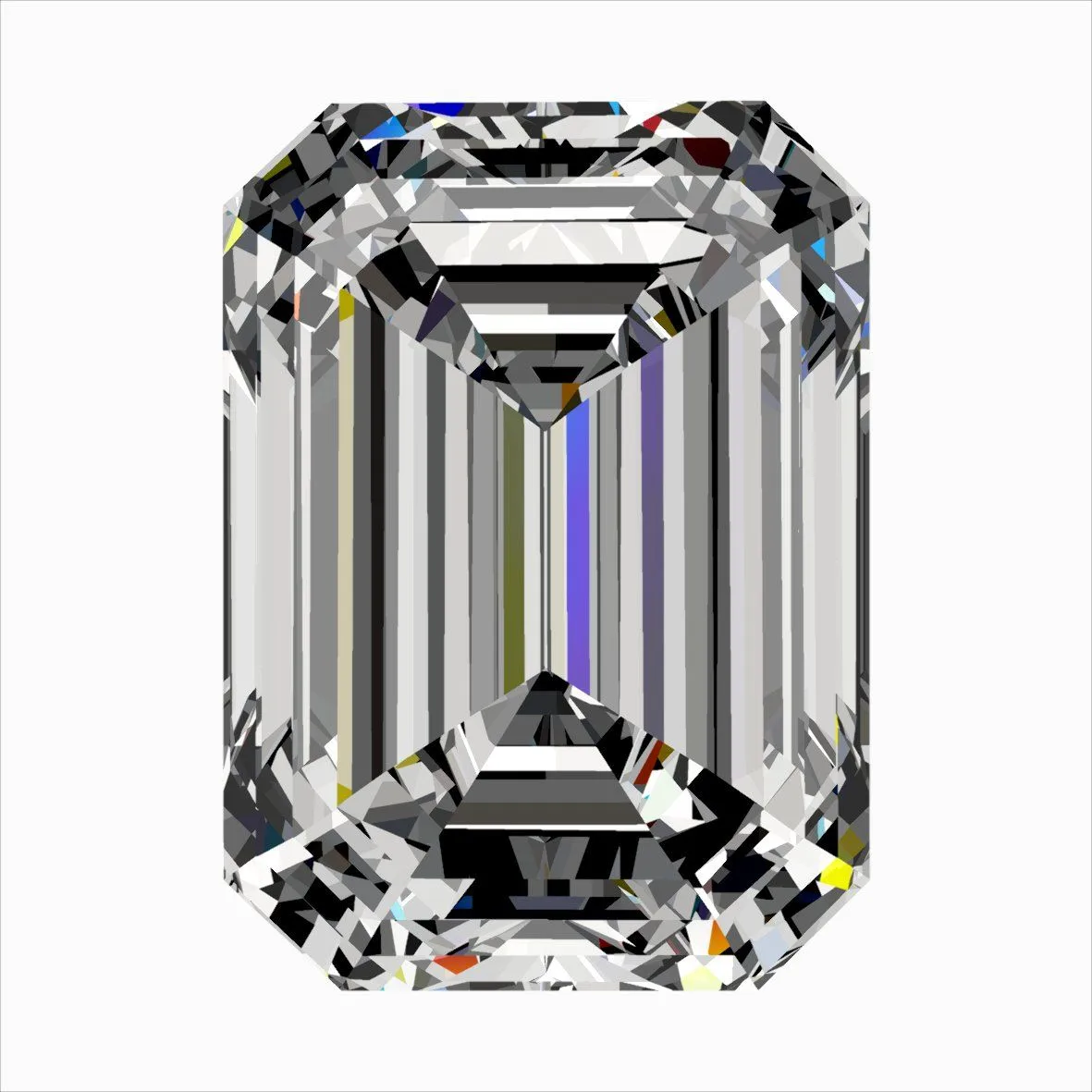 0.32ct EMERALD E VVS1 Natural diamond