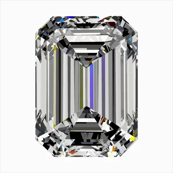 0.32ct EMERALD E VVS1 Natural diamond