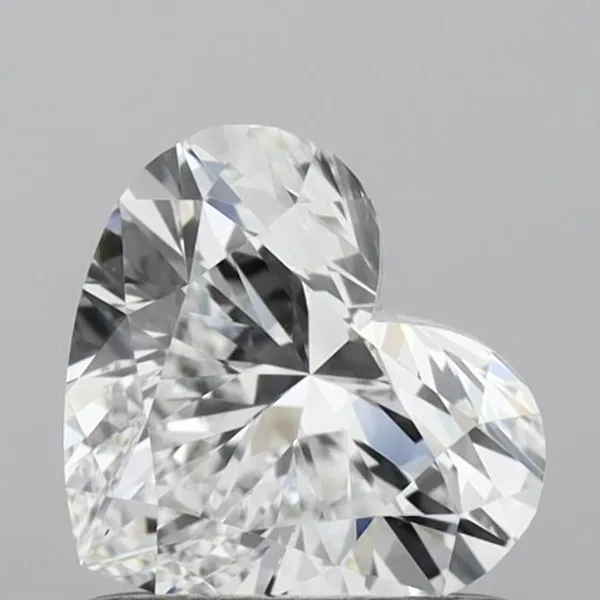 0.8ct HEART E VVS2 Lab diamond