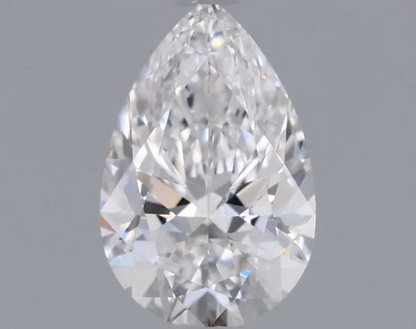 0.54ct PEAR D VVS1 Lab diamond
