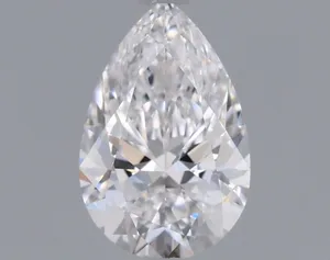 0.54ct PEAR D VVS1 Lab diamond