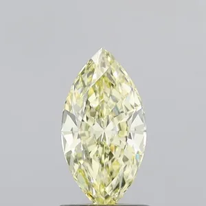 1.05ct MARQUISE Fancy Yellow VVS2 Coloured Lab diamond