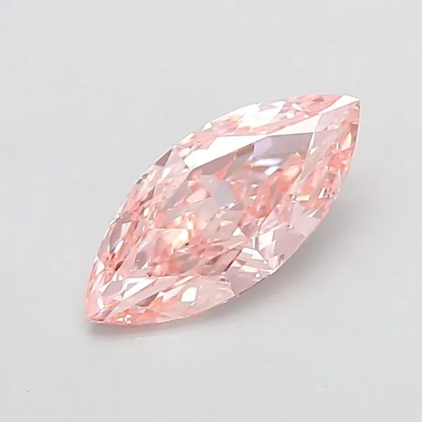 1.57ct MARQUISE Fancy Intense Pink VS1 Coloured Lab diamond