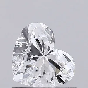 0.52ct HEART D VVS2 Lab diamond