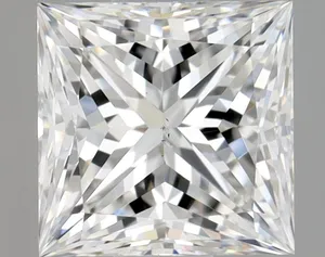 1.01ct PRINCESS F VS2 Natural diamond