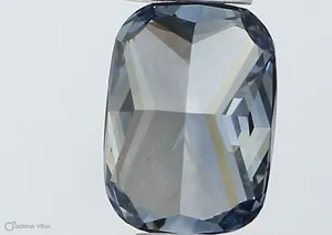 0.5ct CUSHION Fancy Vivid Blue VS2 Coloured Lab diamond