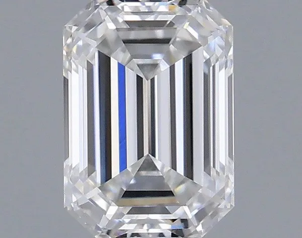 0.41ct EMERALD E IF Natural diamond