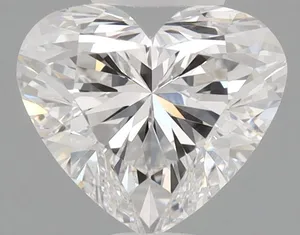1.01ct HEART D VVS2 Lab diamond