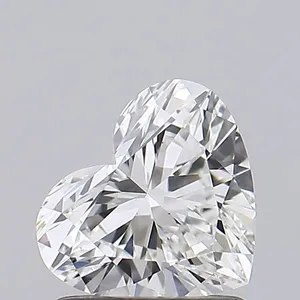 1.01ct HEART F VS1 Lab diamond