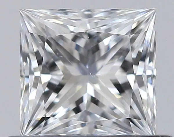 0.46ct PRINCESS D VS2 Natural diamond