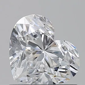 0.91ct HEART D VS1 Natural diamond