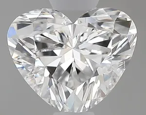 0.61ct HEART E VS2 Natural diamond