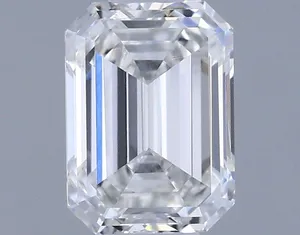 0.5ct EMERALD F VS1 Natural diamond