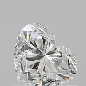 0.7ct HEART H VVS2 Natural diamond