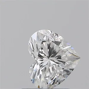 1.01ct HEART E VVS2 Natural diamond