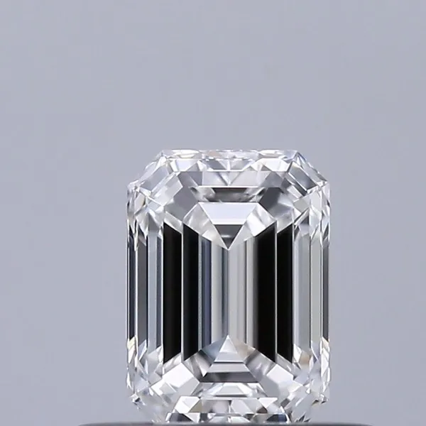 0.4ct EMERALD D VVS2 Natural diamond