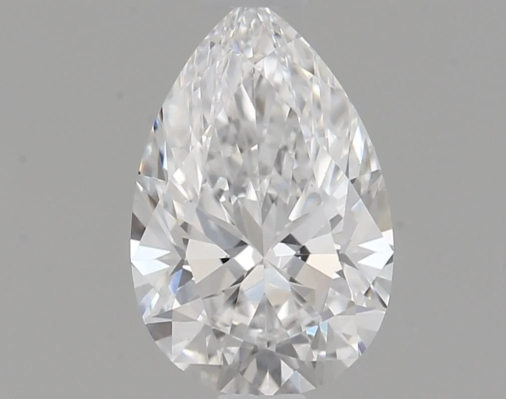 0.54ct PEAR D VS2 Natural diamond